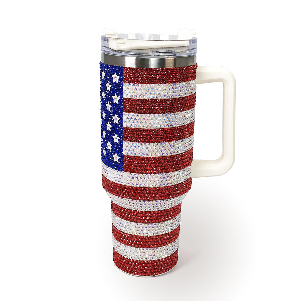 Bling Vacuum Cup 40oz Multi Color