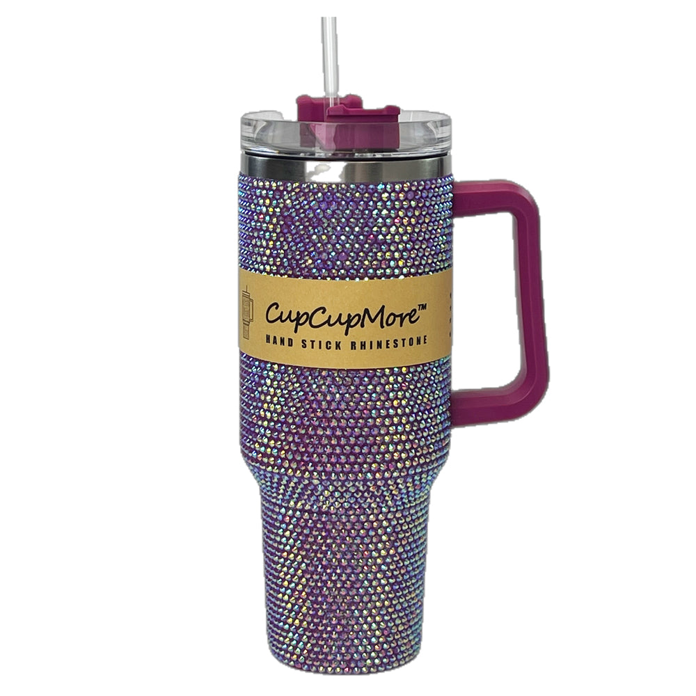 Purple Bling 40oz Tumbler