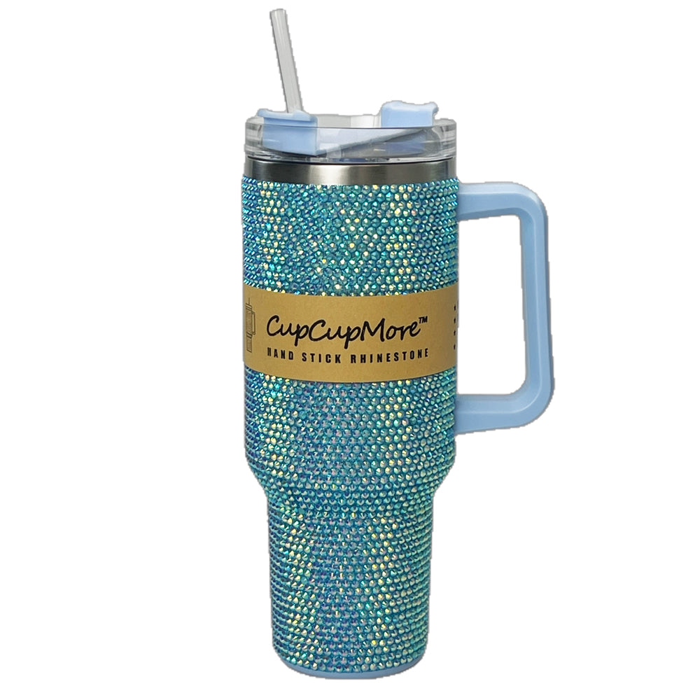 Blue Bling 40oz Tumbler