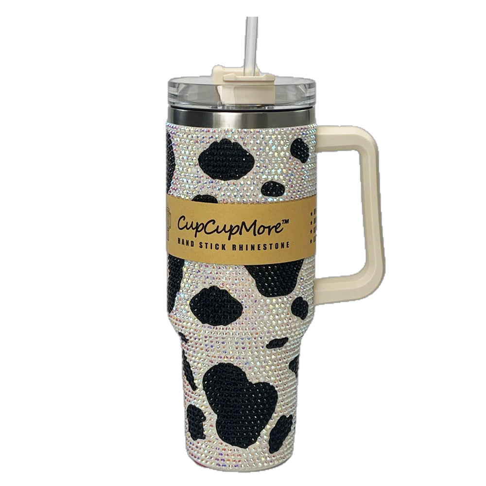 Black Cow Bling 40oz Tumbler