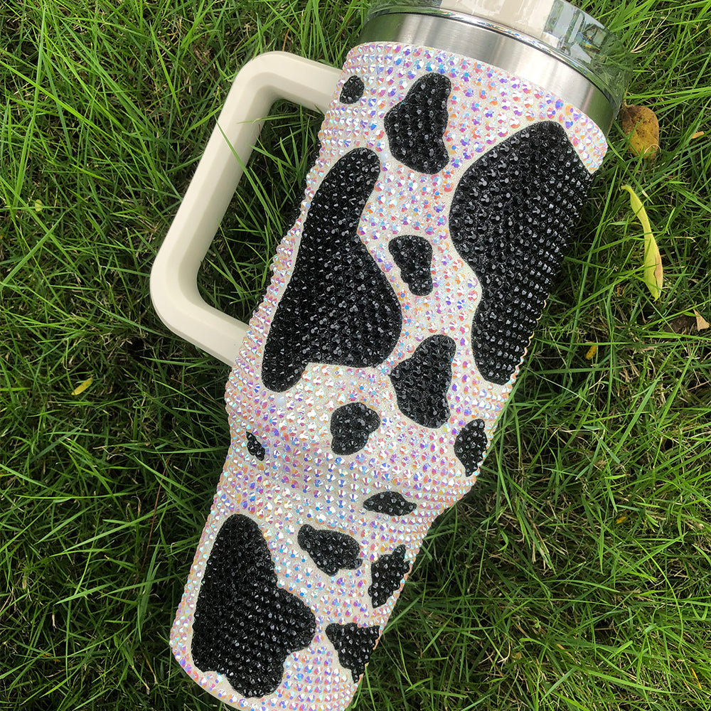 Black Cow Bling 40oz Tumbler