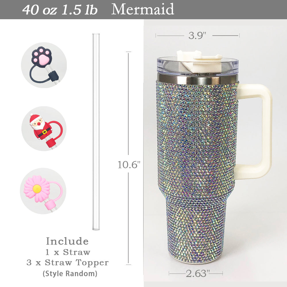 Mermaid Bling 40oz Tumbler