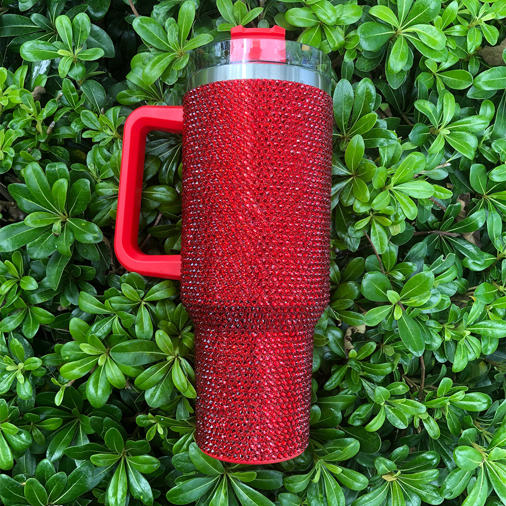 Red Bling 40oz Tumbler