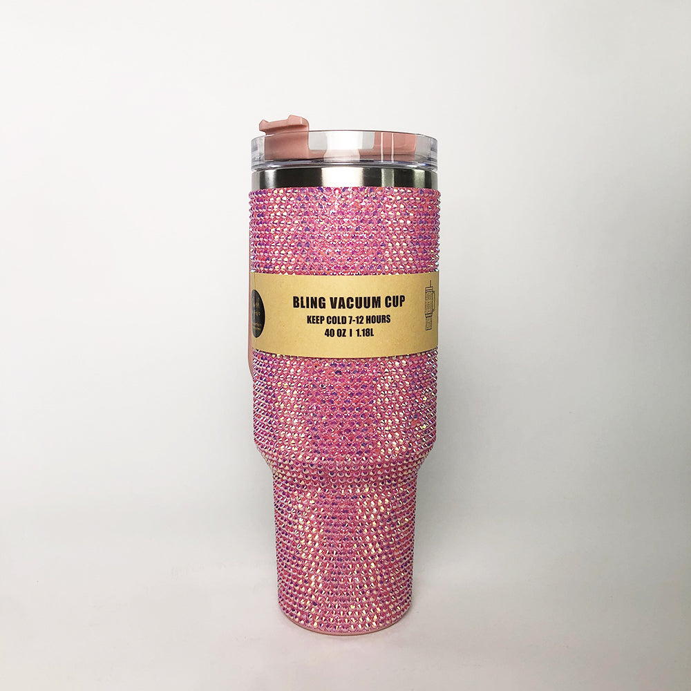 Bride Pink Bling 40oz Tumbler