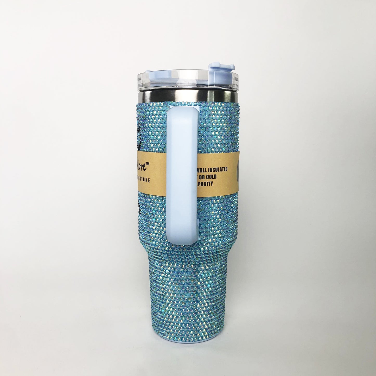 Bride Blue Bling 40oz Tumbler