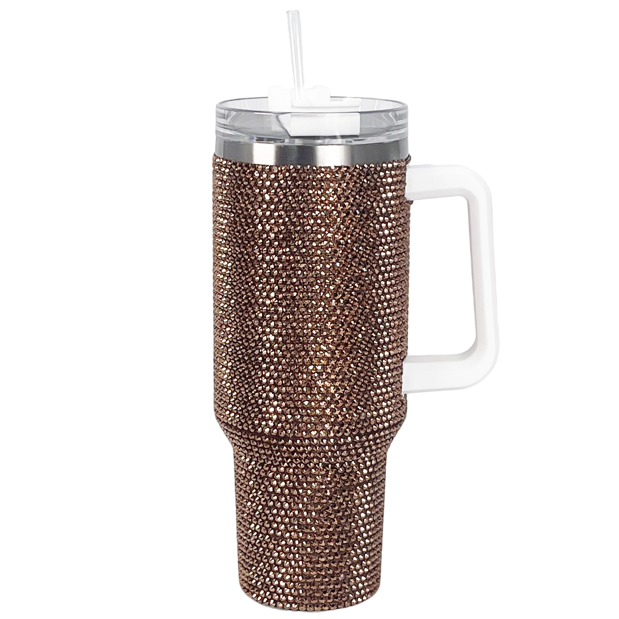 40 oz Copper Bling Tumbler