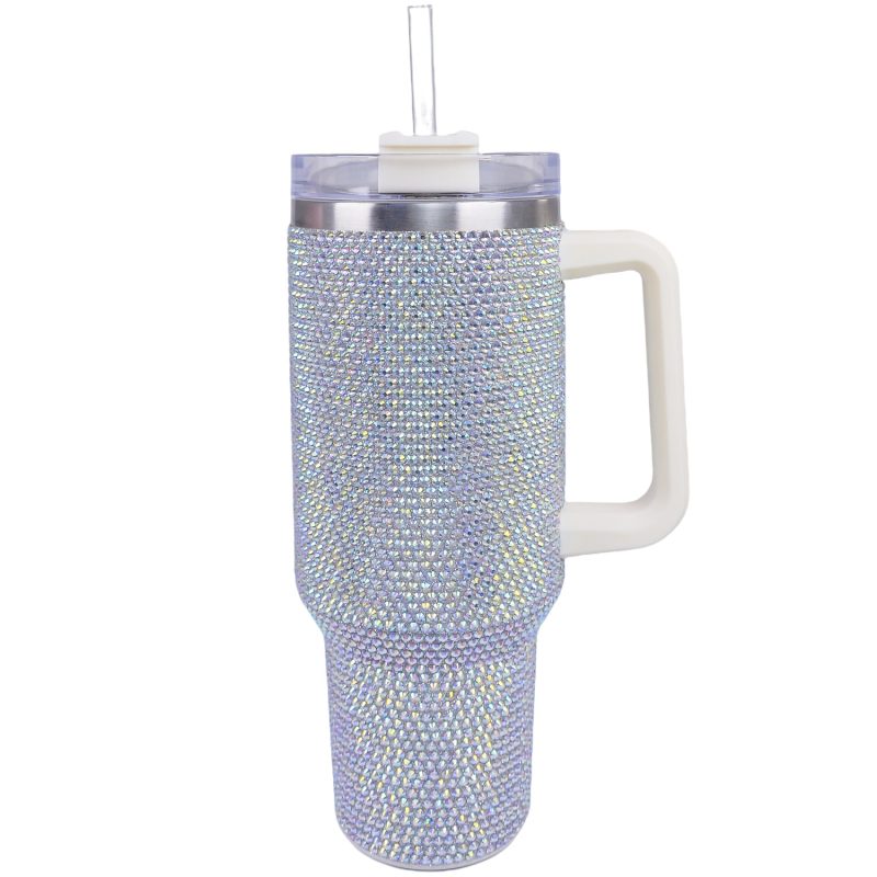 40 oz Mermaid Bling Tumbler